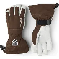Hestra Army Leather Heli Ski, Skihansker, Espresso