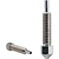 Micro-Swiss Brass Plated Wear Resistant For Flowtech Hotend 3d-skriverdyse 1.0 Mm
