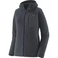 Patagonia R1 Air Full Hettegenser med glidelås blå