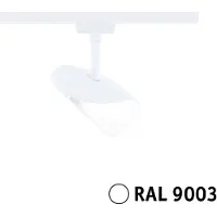Paulmann Alejandro, Spotlight på skinne, 1 ampuller, LED, 10 W, 800 lm, Hvit
