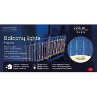 Lumineo Utendørs Led-gardin Til Jul