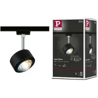 Paulmann URail Aldan LED-spotlight, svart matt, metall, CCT