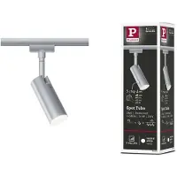 Paulmann Tubo Højvolt-skinnesystem-lampe URail 4 W LED (RGB) Krom (mat)