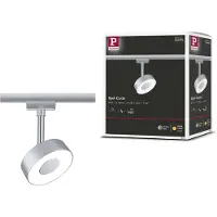 Paulmann URail Circle LED-spot rund i krom
