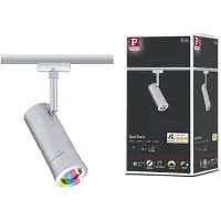 Paulmann URail Smart LED-skinnespot Tarie, krom, CCT, RGB