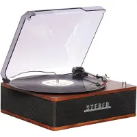 Denver VPB-262, Sort, Tre, 33 1/3,45,78 RPM, Rotasjon, 40 W, 230 V, 330 mm