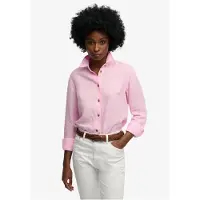 Superdry Premium Linen Slim Skjorte Med Lange Ermer