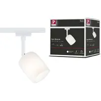 Paulmann Blossom høyvolt sporsystem-lampe URail G9 stiftsokkel signalhvit