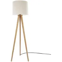 HerzBlut Elli gulvlampe, oljet/krem eik