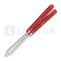 Flytanium Zenith Trainer 2.0 - Lava Red / Stonewash balisong trainer