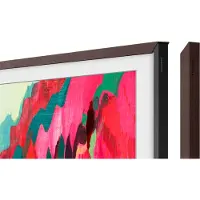 Samsung VG-SCFA50BW - Dekorativ ramme for TV - 50" - brun - for QE50LS03AAU, QN50LS03AAF