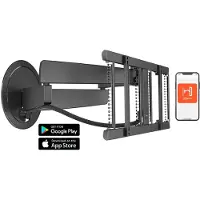 Vogel's SIGNATURE DesignMount TVM 7675 - Monteringssett (leddarm) - motorisert - for flatpanel - svart - skjermstørrelse: 40-77 - veggmonterbar