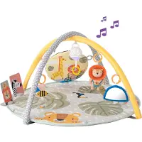 Taf Toys 12785, Babygym, Lekestang, Gir fra seg lyd, Stoff, Plast, Flerfarget