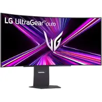 LG UltraGear 45GX900A-B - OLED-skjerm - gaming - kurvet - 45 - 3440 x 1440 UWQHD @ 240 Hz - 1500000:1 - DisplayHDR 400 True Black - 0.03 ms - 2xHDMI, DisplayPort, USB-C - høyttalere