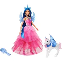 Barbie 65-årsjubileums Sapphire Magic Hadacorn-dukke