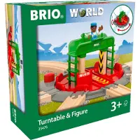 BRIO Turntable & Figure
