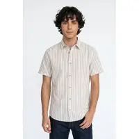 Jack & Jones Chad Oxford Stripe Kortarmet Skjorte