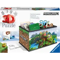 Ravensburger Aufbewahrungsbox Minecraft108p 3D Puslespill