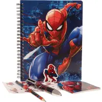 Spider-man Tusjsett m. Flerfarget Penn - - OneSize - Kreativt leker
