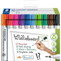 Staedtler Whiteboard mark. Lumocolor 10pcs wallet
