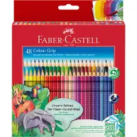 Faber-Castell Col. pencil Colour Grip cardboard 48x