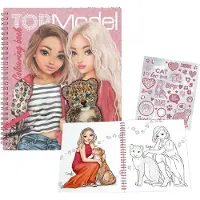 TOPModel Leoheart Fargeleggingsbok