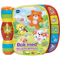 Vtech barnebok med musikksanger SE