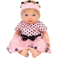 Adlibris Dukkeklær - Princess Pom Pom Antrekk - - OneSize - Dukkeklær