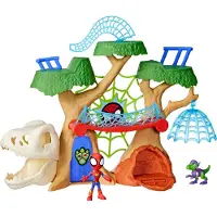 Spidey and his Amazing Friends Disney Spidey og hans fantastiske venner – Dinowebs Treehouse (F9477)