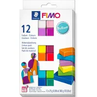 Staedtler FIMO Modelleire - Soft - 12x25 g - Strålende - - OneSize - Modelleire