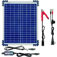 TecMate Solar Alligator Clamp 20 W Tm522-d2 Lader