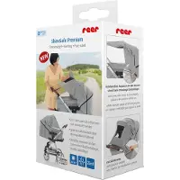 Reer Solseil Til Barnevogn - UV50+ - Grå - - OneSize - Solseil