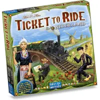 Asmodee Ticket To Ride Map Coll. #4 Nederland (Nordic/DE/UK)