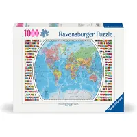 Ravensburger Puslespill Politisk Verdenskart (12000664) 1000 Stykker
