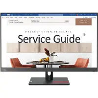Lenovo ThinkVision S24i-30 - LED-skjerm - 24" (23.8" synlig) - 1920 x 1080 Full HD (1080p) - IPS - 250 cd/m² - 1300:1 - 4 ms - ravnsort