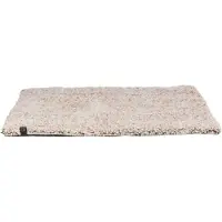Trixie Calida varmematte, hvit-brun - Størrelse XL: L 140 x B 85 cm