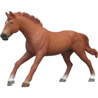 Schleich Horse Club - Engelsk Fullblodshingst - H: 9,6 cm - - OneSize - Lekedyr