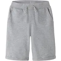 Name it Shorts - Noos - NkmVermo - Grey Melange - - 6 år (116) - Shorts