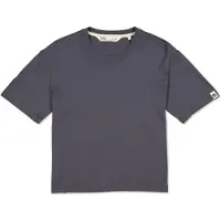 Mons Royale Yonder Merino Organic Cotton Teknisk t-skjorte svart