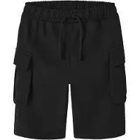 Name it Shorts - Last - Noos - NkmOllie - Svart - - 10 år (140) - Shorts