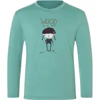 Super.natural Wood Craftine Regular Fit Langarmet T-skjorte