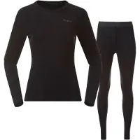 Bergans Allround Merino Underställ Set Dam Svart L