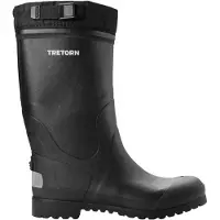 Tretorn Bore 2.0 svart gummistøvel 41