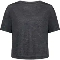 Mons Royale Zephyr Merino Tencel Boxy Teknisk t-skjorte grå