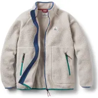 Passenger Fairbanks 2.0 Full Zip Recycled Sherpa Fleecejakke