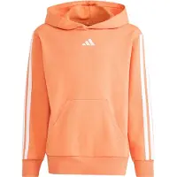 Adidas Essentials 3 Stripes Fleece Hettegenser
