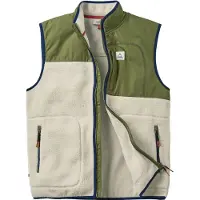 Passenger Offgrid Recycled Sherpa Fleece Vest grønn