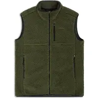 Bergans Lunnan Pile Fleece Vest Men Pine Forest M