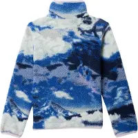 Columbia Helvetia II Printed Snap Kids Half-Zip Fleecegenser