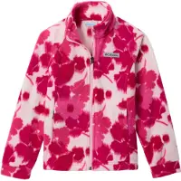 Columbia Sportswear Fleecejakke - Benton Springs II - Pink Ice Blomstring i - - 4-5 år (104-110) - Fleecejakke